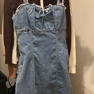 H&M Blue Denim Dress